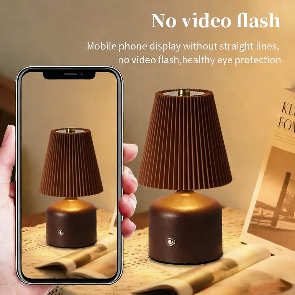 hot Bedside light  Bedroom Fabric Nightlight Home Atmosphere LED Night Light  Brightness Adjustable Decoration