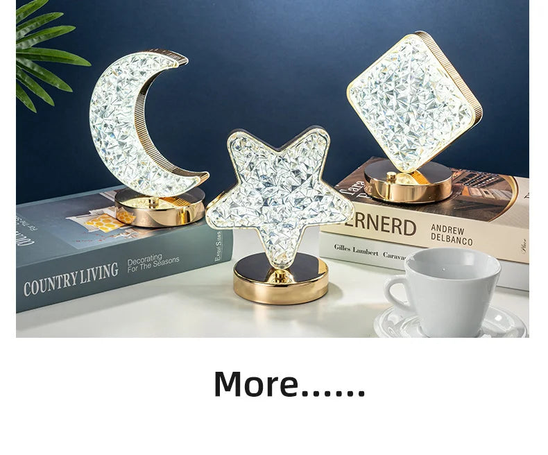 Bedroom Bedside Lamp with A Luxurious and High-end Feel, Internet Famous Decorative Atmosphere Lamp, Simple Charging Night Light