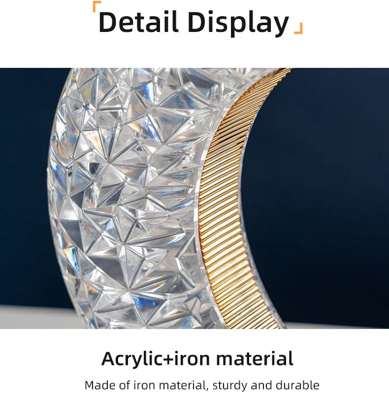 Bedroom Bedside Lamp with A Luxurious and High-end Feel, Internet Famous Decorative Atmosphere Lamp, Simple Charging Night Light